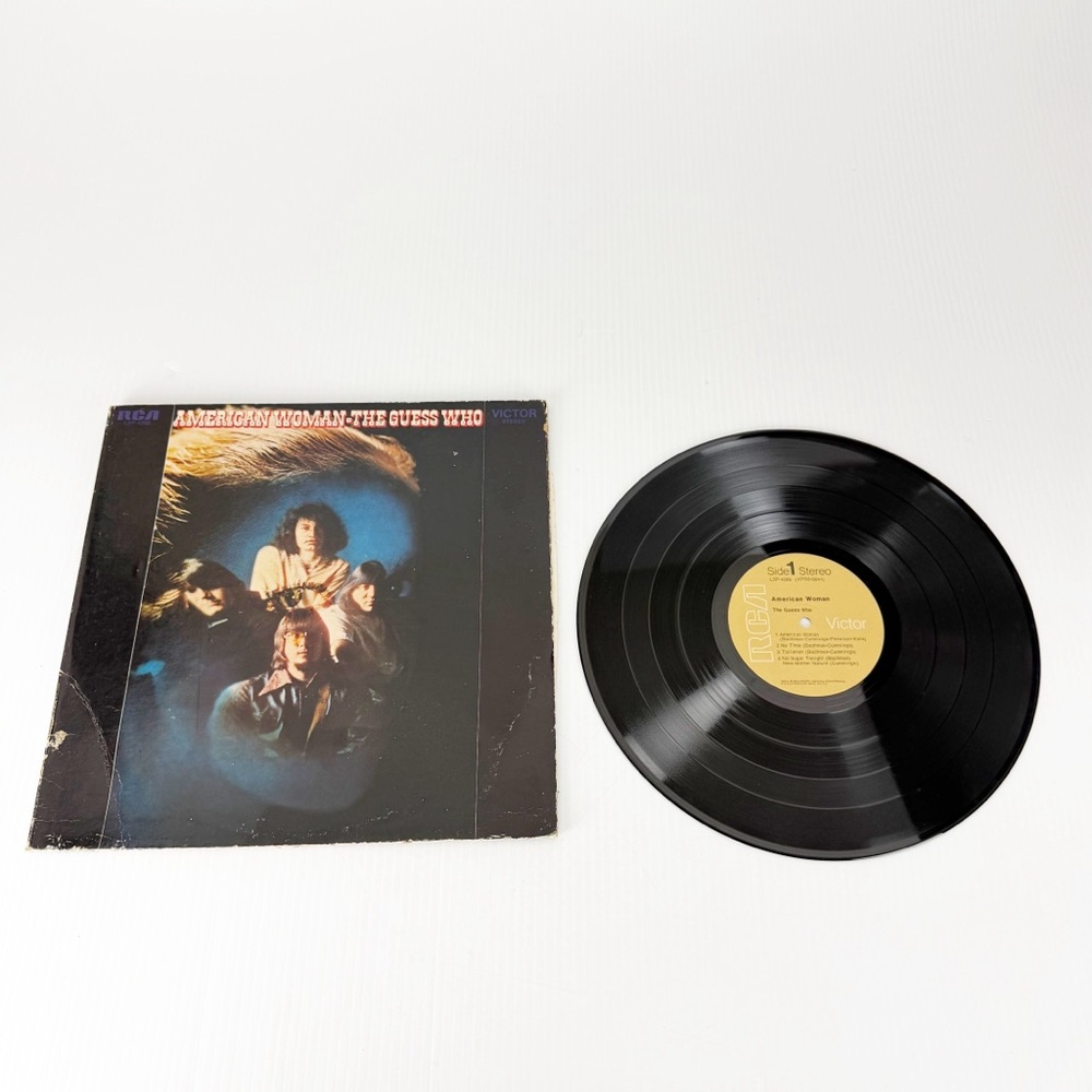 Vintage 1970 The Guess Who American Woman Vinyl Record LP